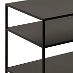 ТВ-тумба стальная с полками Chad TV-Stand варинант исполнения - 4 | Loft Concept в Тюмени