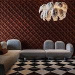 Гипсовая 3D Панель AZTECA варинант исполнения - 1 | Loft Concept в Тюмени