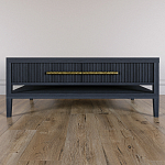 Кофейный стол Primo с двумя ящиками Черный дуб варинант исполнения - 2 | Loft Concept в Тюмени