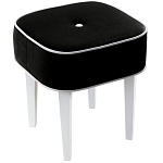 Квадратный мягкий пуф на белых ножках Winton Pouf Square варинант исполнения - 9 | Loft Concept в Тюмени