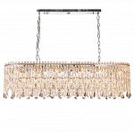 Люстра овальная с хрустальными подвесками Roul Crystal Light варинант исполнения - 4 | Loft Concept в Тюмени