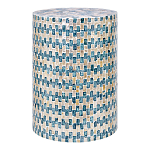 Столик с инкрустацией с перламутровым узором Rona варинант исполнения - 1 | Loft Concept в Тюмени