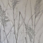 Ботаническое панно Тростник 3 варинант исполнения - 3 | Loft Concept в Тюмени