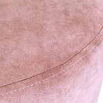 Банкетка овальная пыльно-розовый велюр на 4-х металлических ножках золотого цвета SANJAY варинант исполнения - 5 | Loft Concept в Тюмени