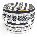 Пуф  Black and White Ornament варинант исполнения - 1 | Loft Concept в Тюмени