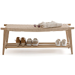 Деревянная банкетка из массива дуба Mia Oak Banquet варинант исполнения - 3 | Loft Concept в Тюмени