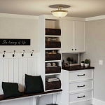 Потолочный светильник со стеклянным плафоном в виде купола Quoizel варинант исполнения - 16 | Loft Concept в Тюмени