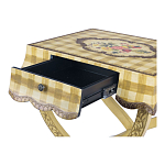 Приставной столик с ящиком в стиле ретро Vintage Rustic Tablecloth варинант исполнения - 3 | Loft Concept в Тюмени