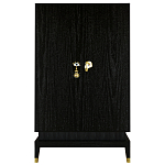 Платяной шкаф Elsa Dreams Black с 2-мя фасадами варинант исполнения - 5 | Loft Concept в Тюмени