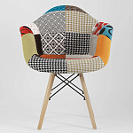 Стул с обивкой в стиле Patchwork варинант исполнения - 2 | Loft Concept в Тюмени