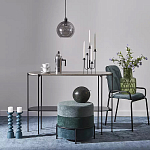 Подсвечник фигурный голубой Bright Accent 33 см варинант исполнения - 4 | Loft Concept в Тюмени