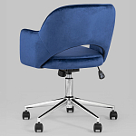 Кресло для компьютерного стола Veloury Blue варинант исполнения - 6 | Loft Concept в Тюмени