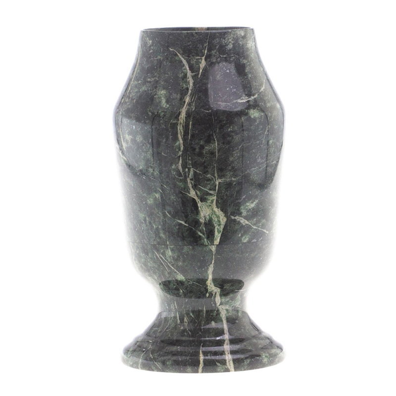 Ваза декоративная из камня змеевик Vase Serpentine Змеевик Ваза декоративная из камня змеевик Vase Serpentine Змеевик в Тюмени | Loft Concept
