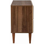 Тумба прикроватная бежевая из массива бука с 2-мя ящиками Wenge Light варинант исполнения - 3 | Loft Concept в Тюмени