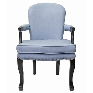 Кресло Aubrey Classical Armchair blue flax