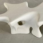 Кофейный стол природной формы Sirius White Coffee Table варинант исполнения - 1 | Loft Concept в Тюмени