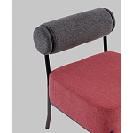 Кресло Ponpoun тёмно-серый бордо варинант исполнения - 2 | Loft Concept в Тюмени