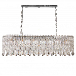 Люстра овальная с хрустальными подвесками Roul Crystal Light варинант исполнения - 6 | Loft Concept в Тюмени