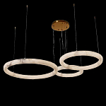 Люстра с 3-мя кольцами из натурального камня Minerals of Light варинант исполнения - 2 | Loft Concept в Тюмени