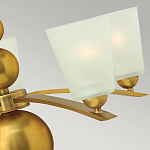 Люстра с матовыми конусными плафонами и декоративными элементами в форме шаров Hinkley варинант исполнения - 5 | Loft Concept в Тюмени