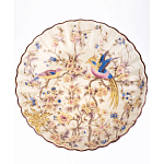 Чаша с цветочным орнаментом на ножке в виде бронзового ангела Eden Garden варинант исполнения - 4 | Loft Concept в Тюмени