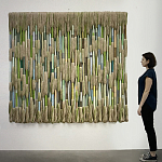 Художественный панно макраме Wall decor Voice the Forest варинант исполнения - 1 | Loft Concept в Тюмени