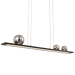 Светодиодная линейная люстра IONA Сhandelier black 103 варинант исполнения - 1 | Loft Concept в Тюмени