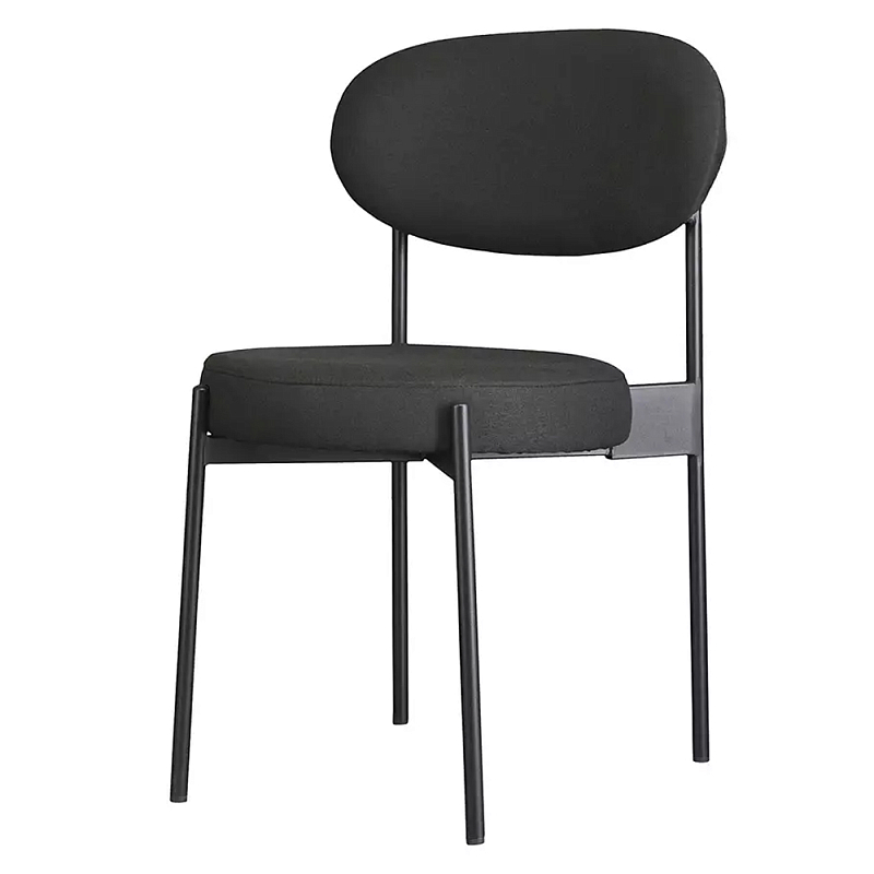 Стул мягкий Alfie Chair черный Черный Стул мягкий Alfie Chair черный Черный в Тюмени | Loft Concept