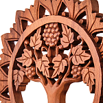 Панно из дерева круглое Osier Panel With Trees варинант исполнения - 2 | Loft Concept в Тюмени