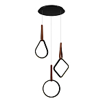 Подвесной светильник с геометрическими источниками света Geometric Architecture of Light варинант исполнения - 1 | Loft Concept в Тюмени