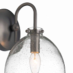 Бра с куполообразным прозрачным плафоном Glass Dome with Seeds варинант исполнения - 1 | Loft Concept в Тюмени