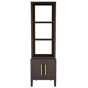 Этажерка Primo с тумбой шпон темный орех