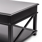 Широкий кофейный столик с ящиком Monsignor варинант исполнения - 2 | Loft Concept в Тюмени