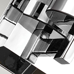 Бра для ванных комнат с цилиндрическим плафоном на прямоугольном зеркальном основании Feiss варинант исполнения - 4 | Loft Concept в Тюмени