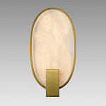 Бра с гравировкой на акриловом плафоне Gravyura Bronze варинант исполнения - 4 | Loft Concept в Тюмени