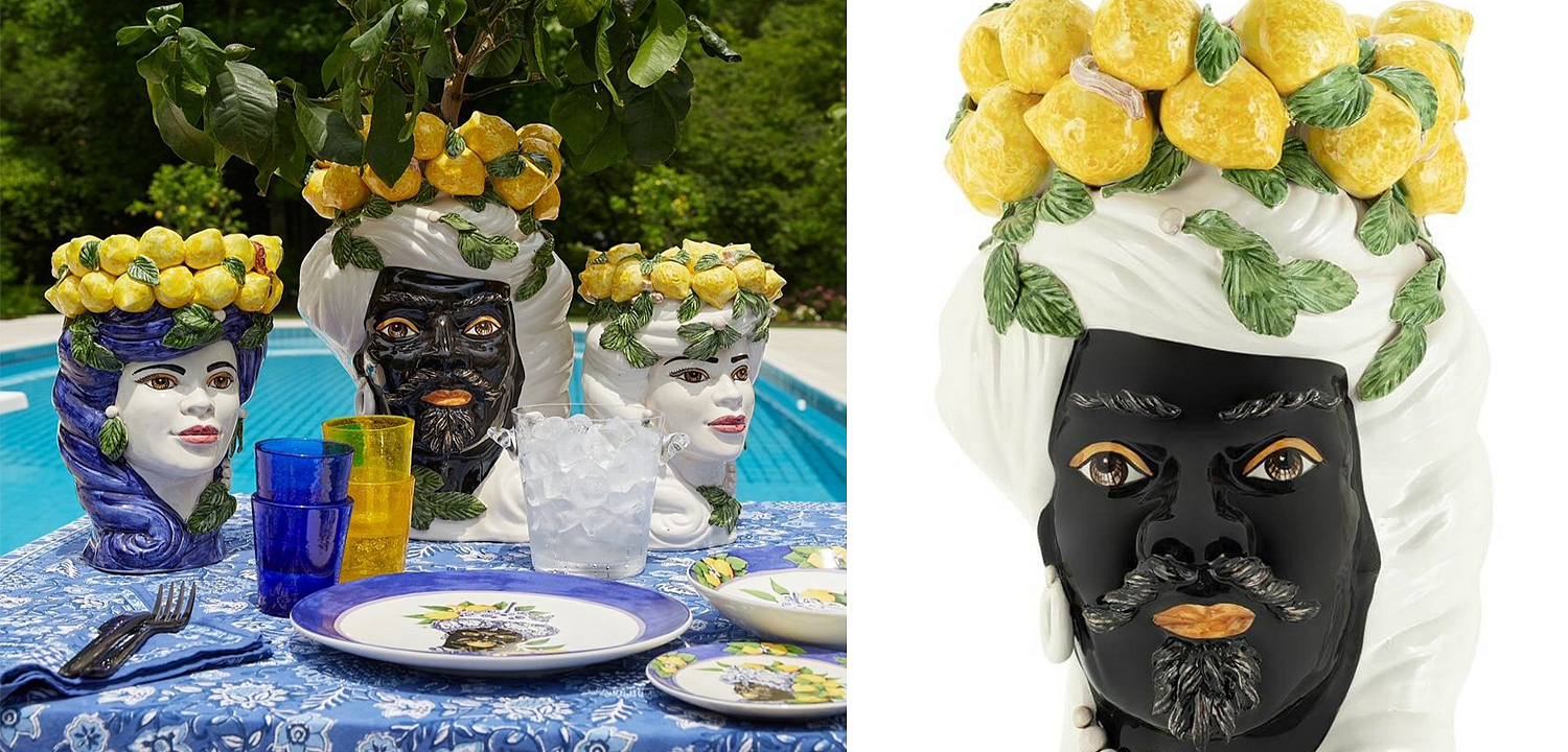 Ваза VASE LEMON HEAD MAN BIG Ваза VASE LEMON HEAD MAN BIG - Loft-Concept в Тюмени