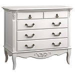 Комод белый из массива бука в стиле прованс White Provence варинант исполнения - 3 | Loft Concept в Тюмени