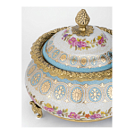 Шкатулка фарфоровая с цветочной росписью Eden Garden варинант исполнения - 2 | Loft Concept в Тюмени