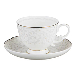 Чайный сервиз белого цвета из фарфора на 6 персон 15 предметов Floral Charm варинант исполнения - 1 | Loft Concept в Тюмени