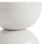 Приставной столик белого цвета Bead варинант исполнения - 3 | Loft Concept в Тюмени