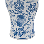 Ваза фарфоровая высокая с синими цветочными мотивами Independence варинант исполнения - 3 | Loft Concept в Тюмени