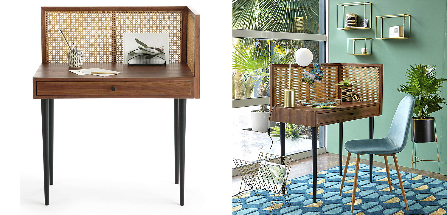 Рабочий стол Agnar Wicker Table Рабочий стол Agnar Wicker Table - Loft-Concept в Тюмени