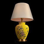 Настольная лампа желтая с изображением птиц Slip Away варинант исполнения - 10 | Loft Concept в Тюмени