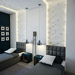 Гипсовая 3D Панель M-109 варинант исполнения - 2 | Loft Concept в Тюмени