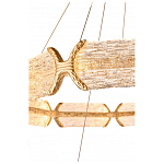 Люстра с 2-мя кольцами с текстурным природным рисунком IceFlame варинант исполнения - 4 | Loft Concept в Тюмени