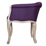 Кресло низкое в стиле прованс Louis French Armchair purple flax варинант исполнения - 2 | Loft Concept в Тюмени