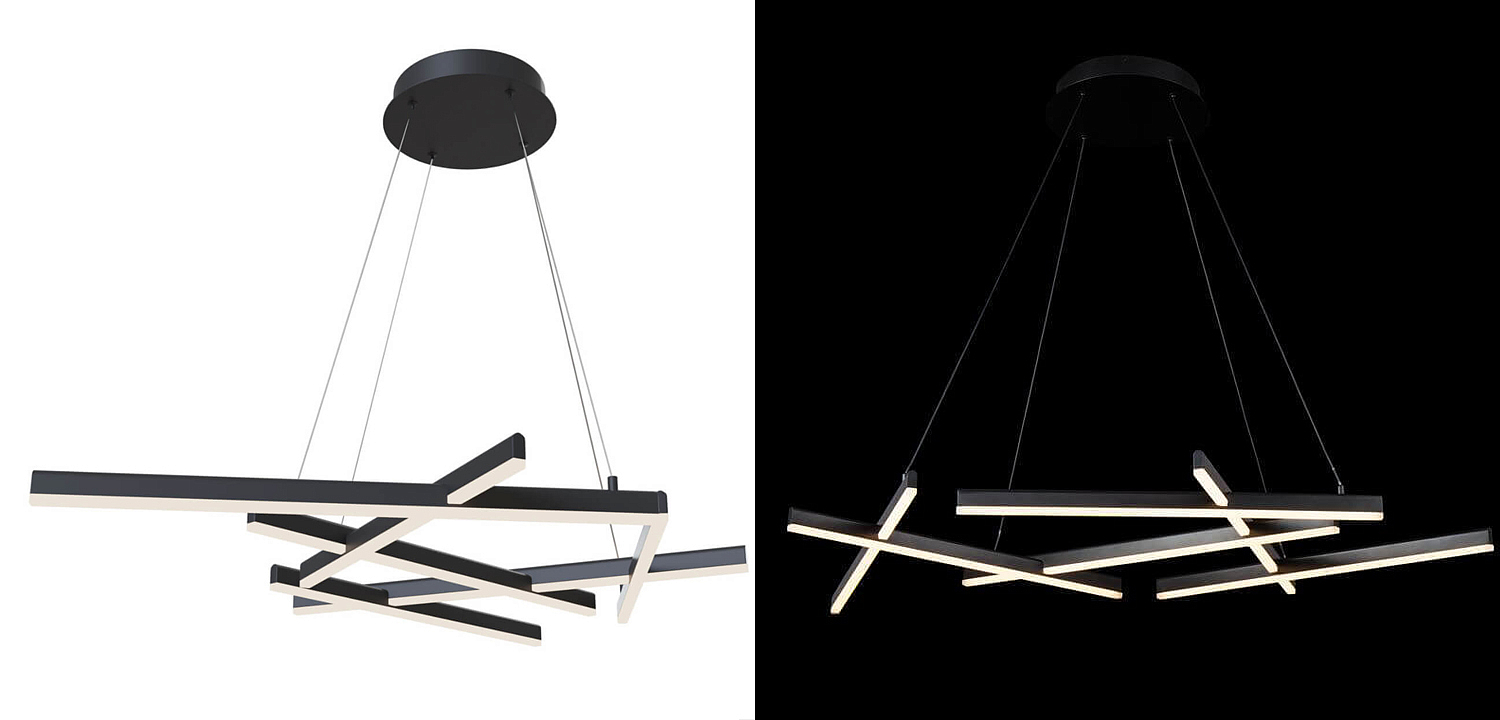 Люстра Smeragde Light Chandelier black Люстра Smeragde Light Chandelier black - Loft-Concept в Тюмени