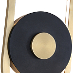 Бра с овальной рамой цвета латунь Midnight Orbit варинант исполнения - 1 | Loft Concept в Тюмени