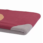 Плед из хлопка с абстрактным принтом Elysian Flow Ember варинант исполнения - 3 | Loft Concept в Тюмени