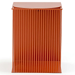 Оранжевый приставной стол из металла Lattice варинант исполнения - 2 | Loft Concept в Тюмени